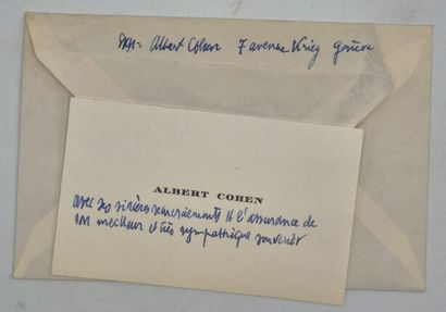 COHEN, Albert. Belle du seigneur.

Paris,...