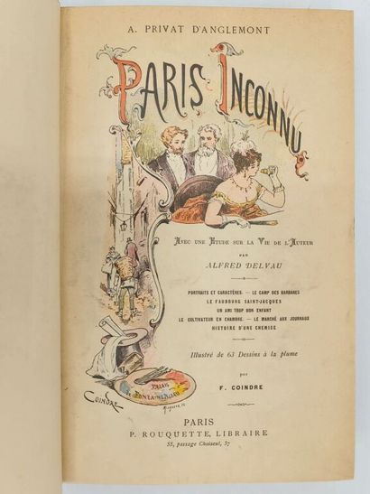 [PARIS]PRIVAT D'ANGLEMONT, Alexandre et COINDRE,...