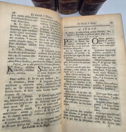 [RELIURE]. Missel de Paris, latin-françois,...