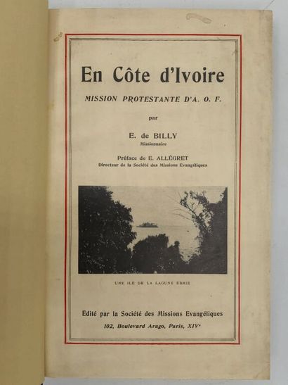 [CÔTE D'IVOIRE - EVANGELISATION]BILLY, Edmond...