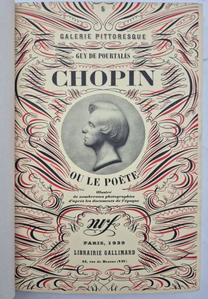 [MUSIQUE]POURTALÈS, Guy. Chopin ou le poète.

Paris,...