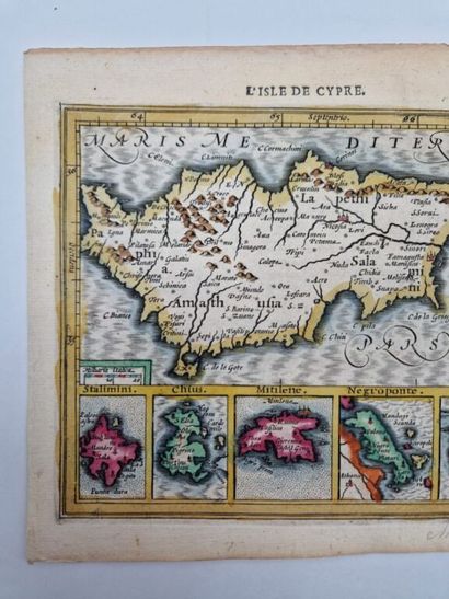 [CHYPRE]. Deux cartes du XVIIe siècle en...