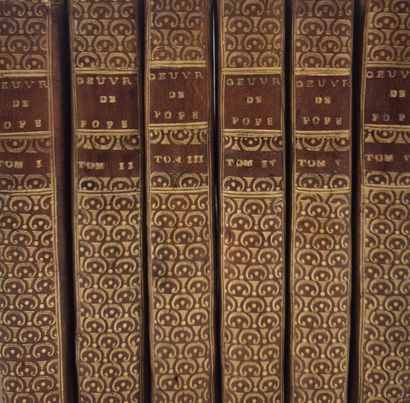 POPE, Alexandre. Oeuvres diverses [...] traduites...
