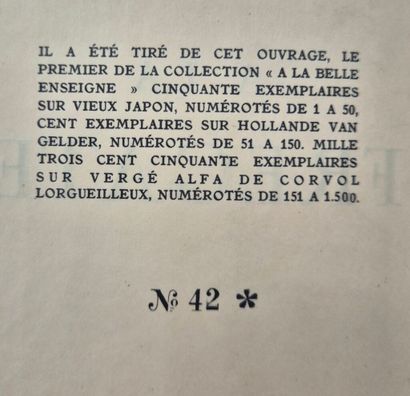MORAND, Paul. À la frégate.

Edition originale...