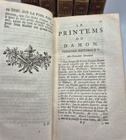 POPE, Alexandre. Oeuvres diverses [...] traduites...