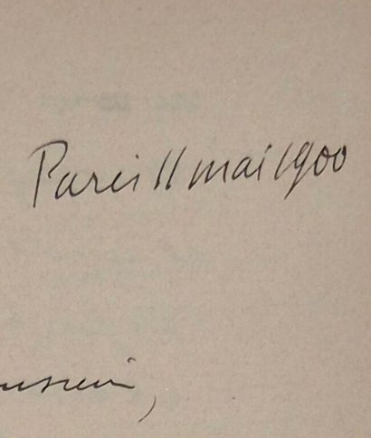 MOCKEL, Albert. Lettre autographe signée...
