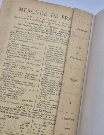 ROUVEYRE, André. Visages des contemporains.

Edition...