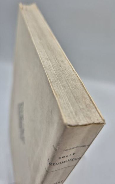 SULLY PRUDHOMME. Journal intime. Lettres...