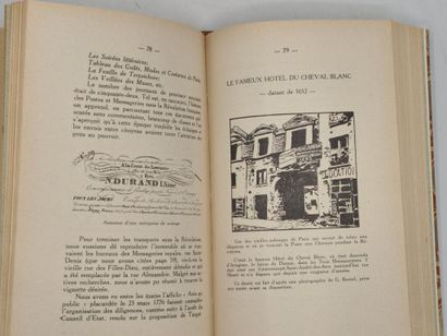 [PARIS]BRUNEL, Georges. La Poste à Paris...