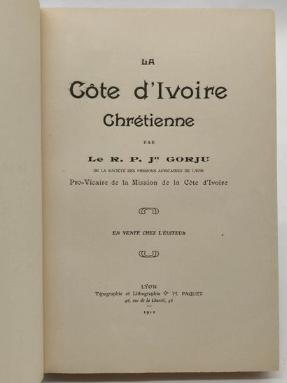 [CÔTE D'IVOIRE - EVANGÉLISATION]GORJU, Joseph....