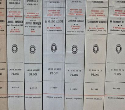 CHURCHILL, Winston. La Deuxième Guerre mondiale.

Les...