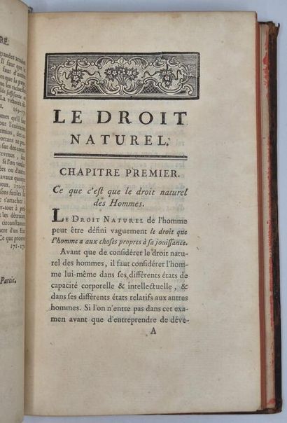 [DUPONT DE NEMOURS]QUESNAY, François. Physiocratie,...
