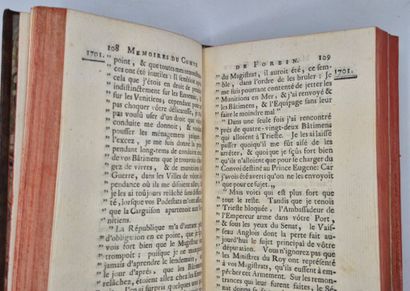[MARINE XVIIe]. Mémoires du comte de Forbin,...