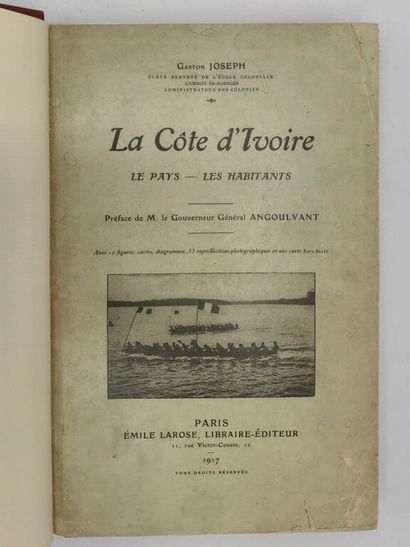 [CÔTE D'IVOIRE]VILLAMUR, Roger et RICHAUD,...