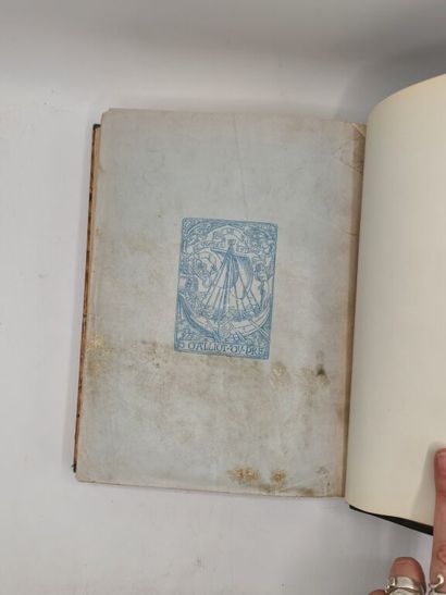 [PARIS - EXPOSITION UNIVERSELLE]. La Librairie,...