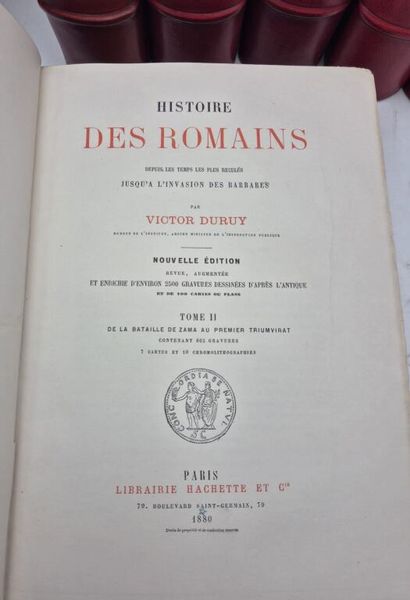 DURUY, Victor. Histoire des romains depuis...