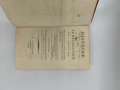 [REVOLUTION]PELTIER, M. Histoire de la Révolution...