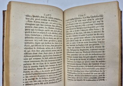 [REVOLUTION]BURKE, Edmund. Réflexions sur...