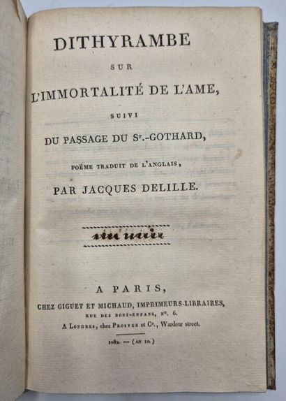 [NAPOLEON]. Recueil relatif à Napoléon Bonaparte...