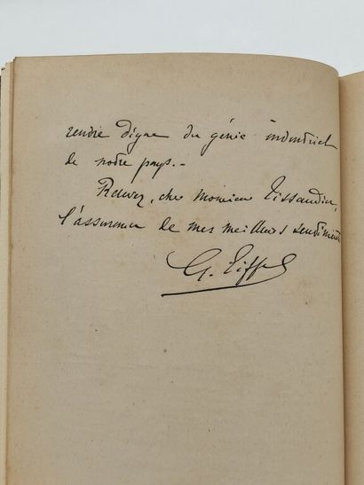 [PARIS]TISSANDIER, Gaston. La Tour Eiffel...