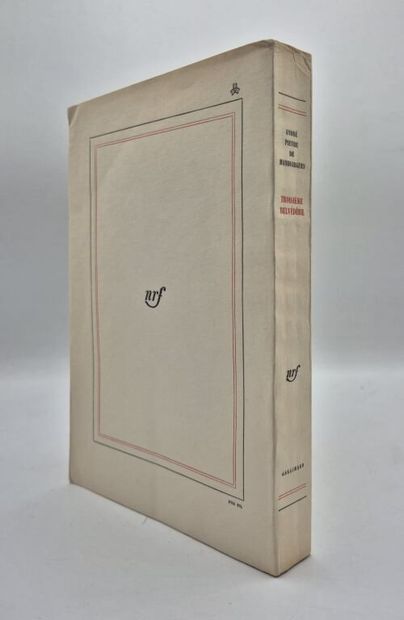 PIEYRE DE MANDIARGUES, André. Troisième belvédère.

Paris,...