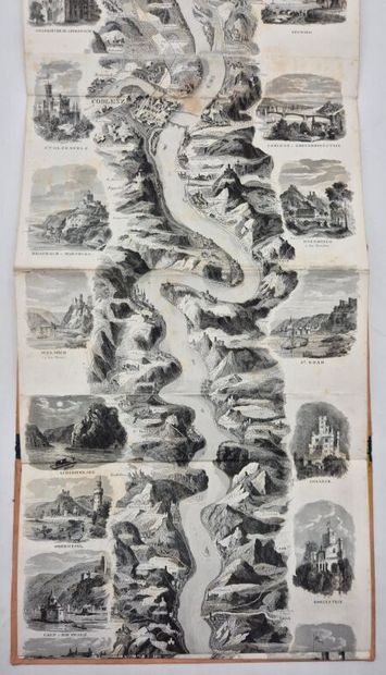 [RHIN]. Halenza's Neuestes Rhein-Panorama...