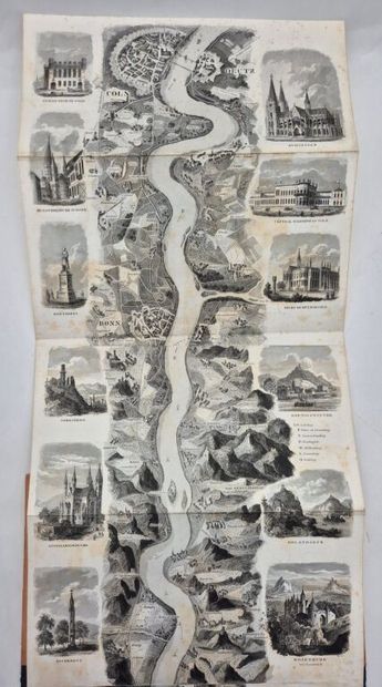 [RHIN]. Halenza's Neuestes Rhein-Panorama...