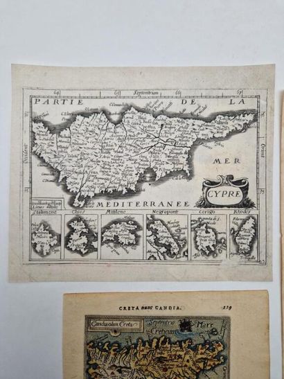 [CHYPRE]. Réunion de cartes de la Renaissance...