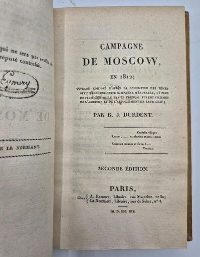[NAPOLEON]. Recueil de 4 pièces.

4 pièces...