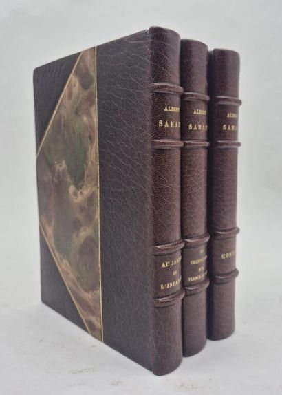 SAMAIN, Albert. Oeuvres I, II et III.

Paris,...