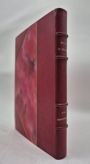 RÉGNIER, Henri de. Nos rencontres.

Paris,...
