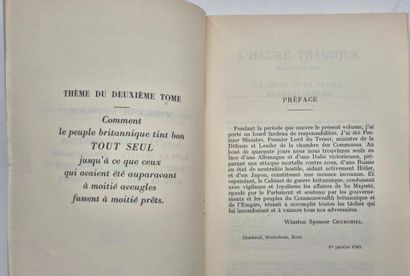 CHURCHILL, Winston. La Deuxième Guerre mondiale.

Les...
