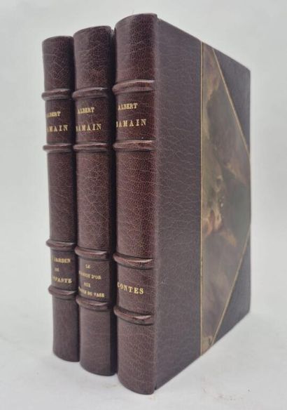 SAMAIN, Albert. Oeuvres I, II et III.

Paris,...