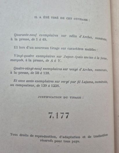 SAMAIN, Albert. Oeuvres I, II et III.

Paris,...