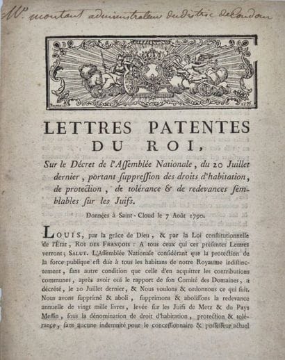[REVOLUTION -MARIBON DE MONTAUT]. 29 lois...