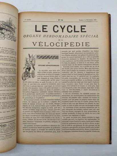 [CYCLISME]. Le Cycle. Organe hebdomadaire...
