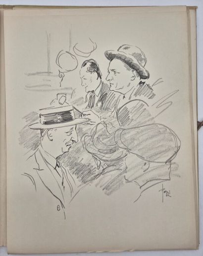 [CARICATURE] PAZZI. Hôtel Drouot 1934.

in-4...