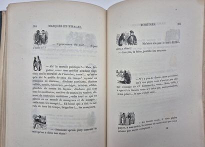 [CARICATURE]GAVARNI. Masques et visages.

Paris,...