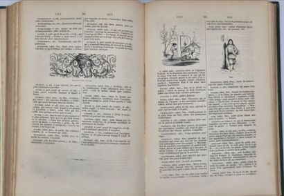 [DAUMIER]. Vocabulaire des enfants, dictionnaire...