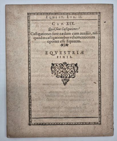 [EQUIDIA]MADER, Joannes Melchior. Equestria,...