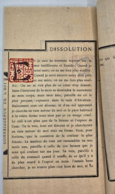 CLAUDEL, Paul. Connaissance de l'Est.

Elégante...
