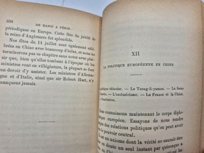[CHINE]BOUINAIS, Albert. De Hanoï à Pékin....