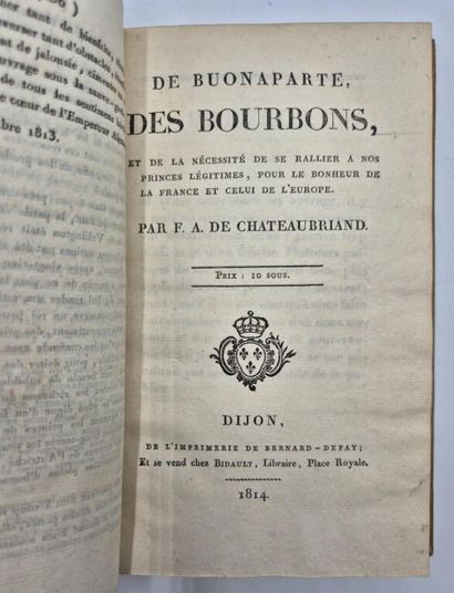 [NAPOLEON]. Recueil de 4 pièces.

4 pièces...