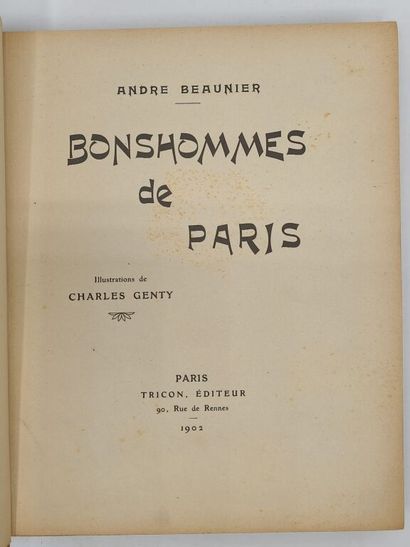 [PARIS]GENTY, Charles et BEAUNIER, André....