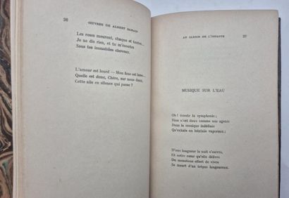 SAMAIN, Albert. Oeuvres I, II et III.

Paris,...