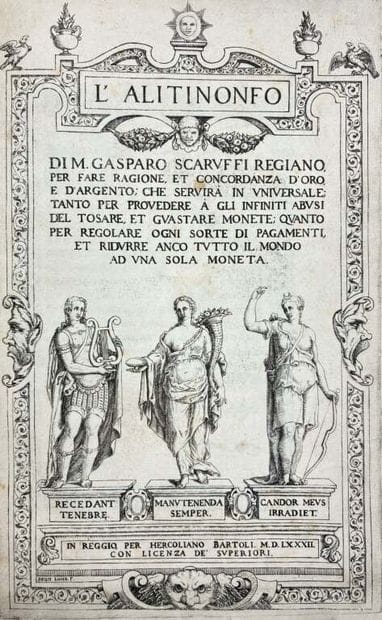 [ÉCONOMIE] SCARUFFI, Gasparo. L'Alitinonfo...