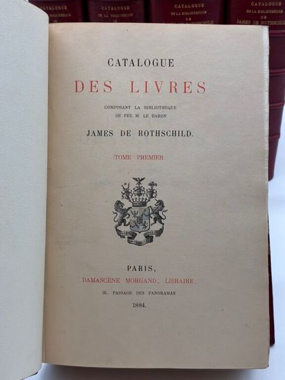 [BIBLIOPHILIE - ROTHSCHILD] PICOT, Émile....