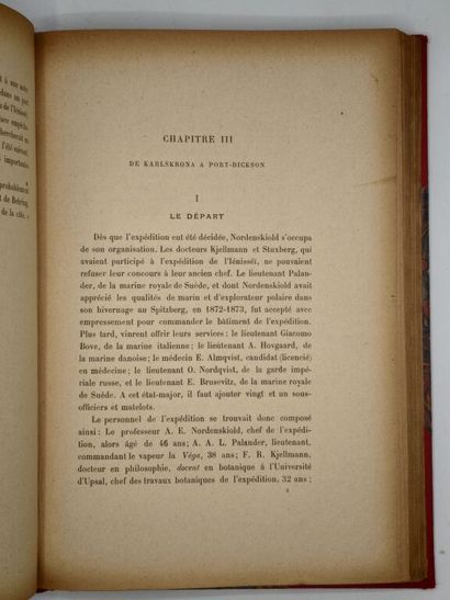 [ARCTIQUE]NORDENSKIÖLD, Adolf Erik. Notre...