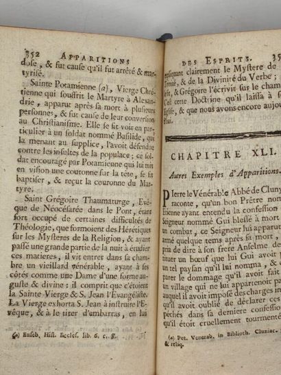 [VAMPIROLOGIE]CALMET, Augustin. Traité sur...