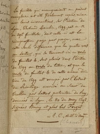 TRELLON, Claude de. Le Cavalier parfait du...